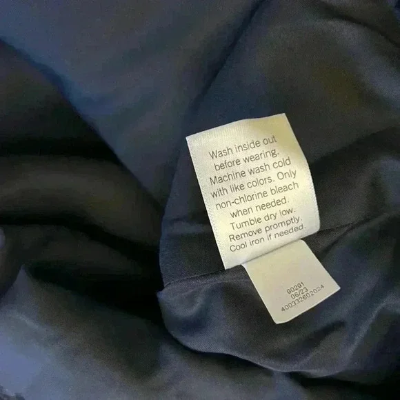 Lauren Conrad Women’s 3X coat. Fall, classic style, navy blue, plaid. - Picture 6 of 12